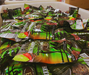 tubs of jerky