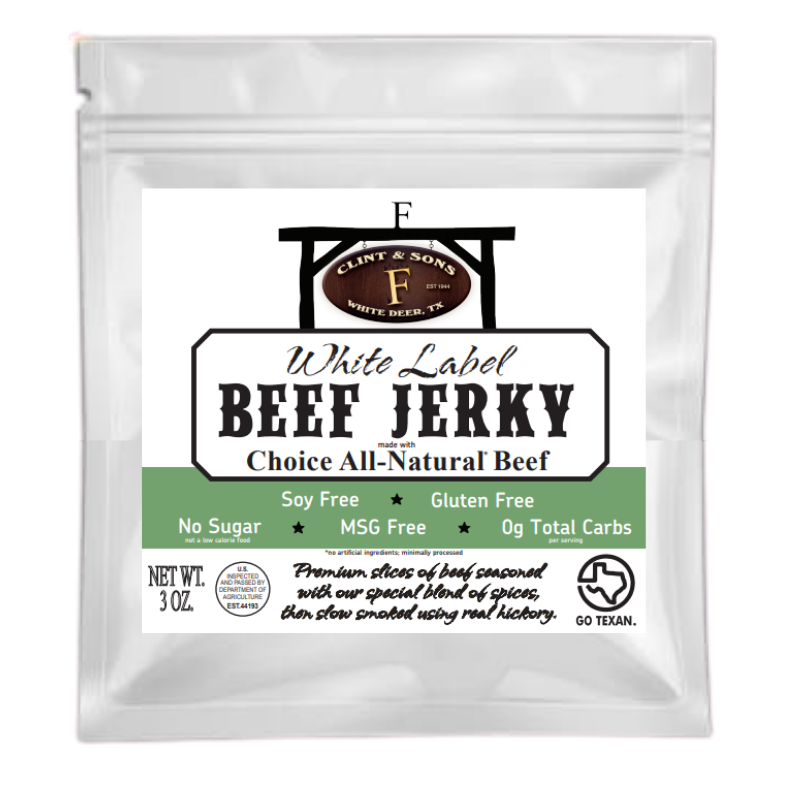White Label Beef Jerky